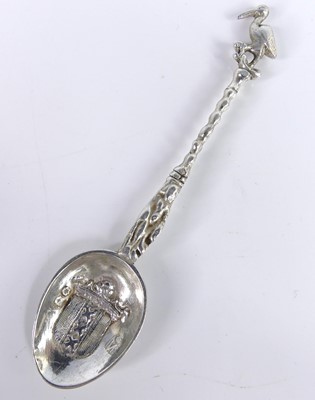 Lot 2082 - A cased set of twelve Dutch silver souvenir...