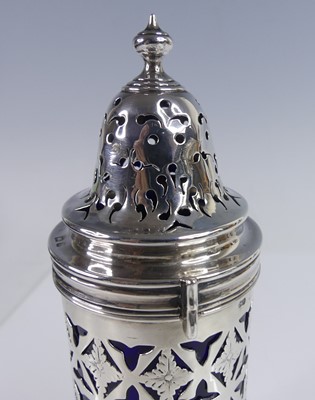 Lot 2093 - A late Victorian silver sugar caster, of...