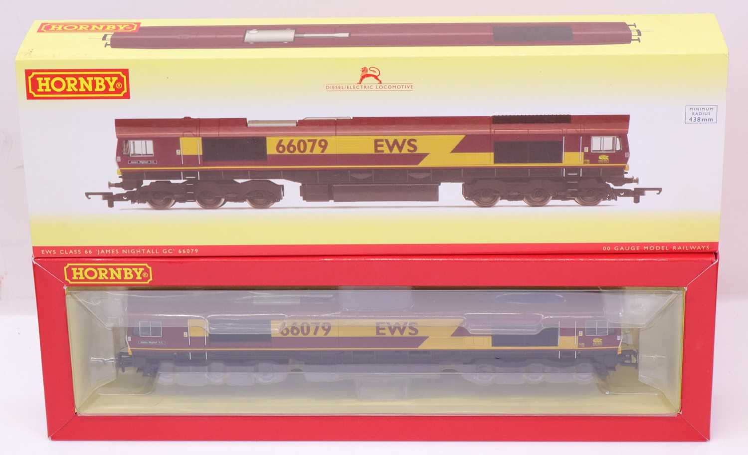 Lot 94 - Hornby 00 gauge Class 66 diesel locomotive in...
