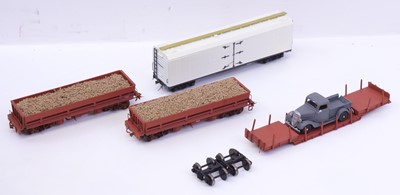 Lot 969 - Four New Zealand railways S scale hand-built...