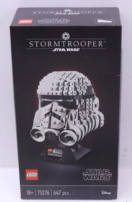 Lot 1545 - A Lego Disney Star Wars No. 75276 helmet...
