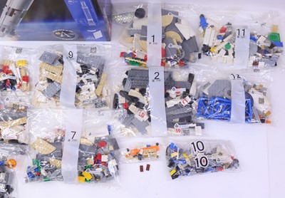 Lot 1547 - A Lego No. 21309 NASA Apollo Saturn V housed...