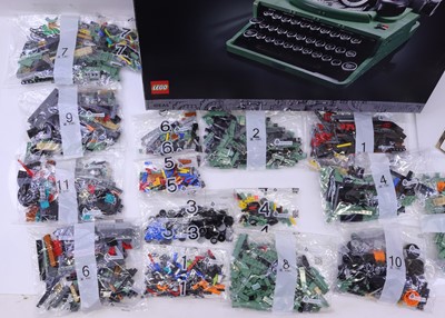 Lot 1550 - A Lego Ideas No. 6347591 Typewriter - 035,...