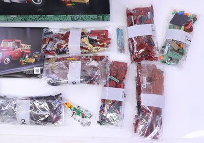 Lot 1555 - Lego No. 10290 Pick-up Truck, housed in a...