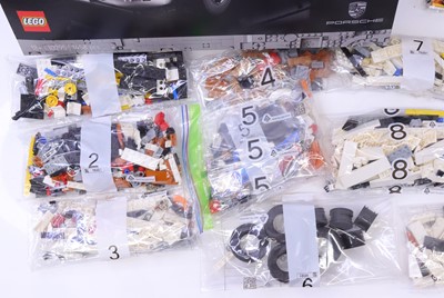 Lot 1556 - Lego No. 10295 Porsche 911 housed in a...