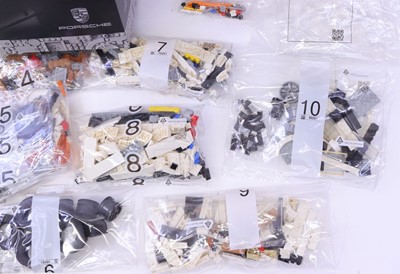 Lot 1556 - Lego No. 10295 Porsche 911 housed in a...