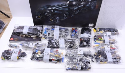 Lot 1584 - Lego DC No. 76139 Batman 1989 Batmobile,...