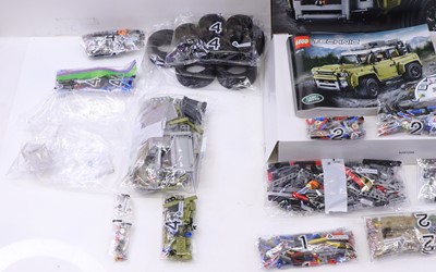 Lot 1591 - Lego Technic No. 42110 Landrover Defender,...