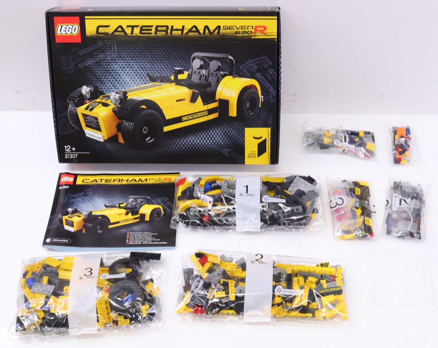 Lot 1600 - Lego Ideas No. 21307 Caterham Seven 620R...