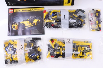 Lot 1600 - Lego Ideas No. 21307 Caterham Seven 620R...