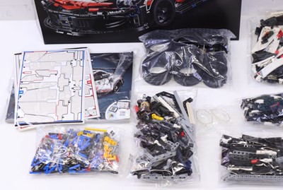 Lot 1601 - Lego Technic No. 42096 Porsche 911 RSR housed...