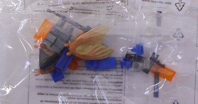 Lot 1608 - Lego Star Wars No. 9499 Gungan Sub housed in a...