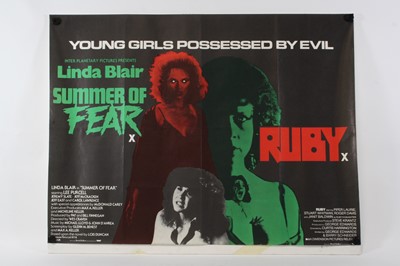 Lot 1038 - The Brood/Zombies Dawn of the Dead, UK quad...