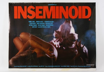 Lot 1047 - The Elephant Man, 1980, UK quad film poster,...