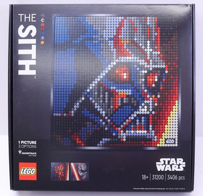 Lot 1622 - Lego Star Wars The Sith Art set No. 31200,...