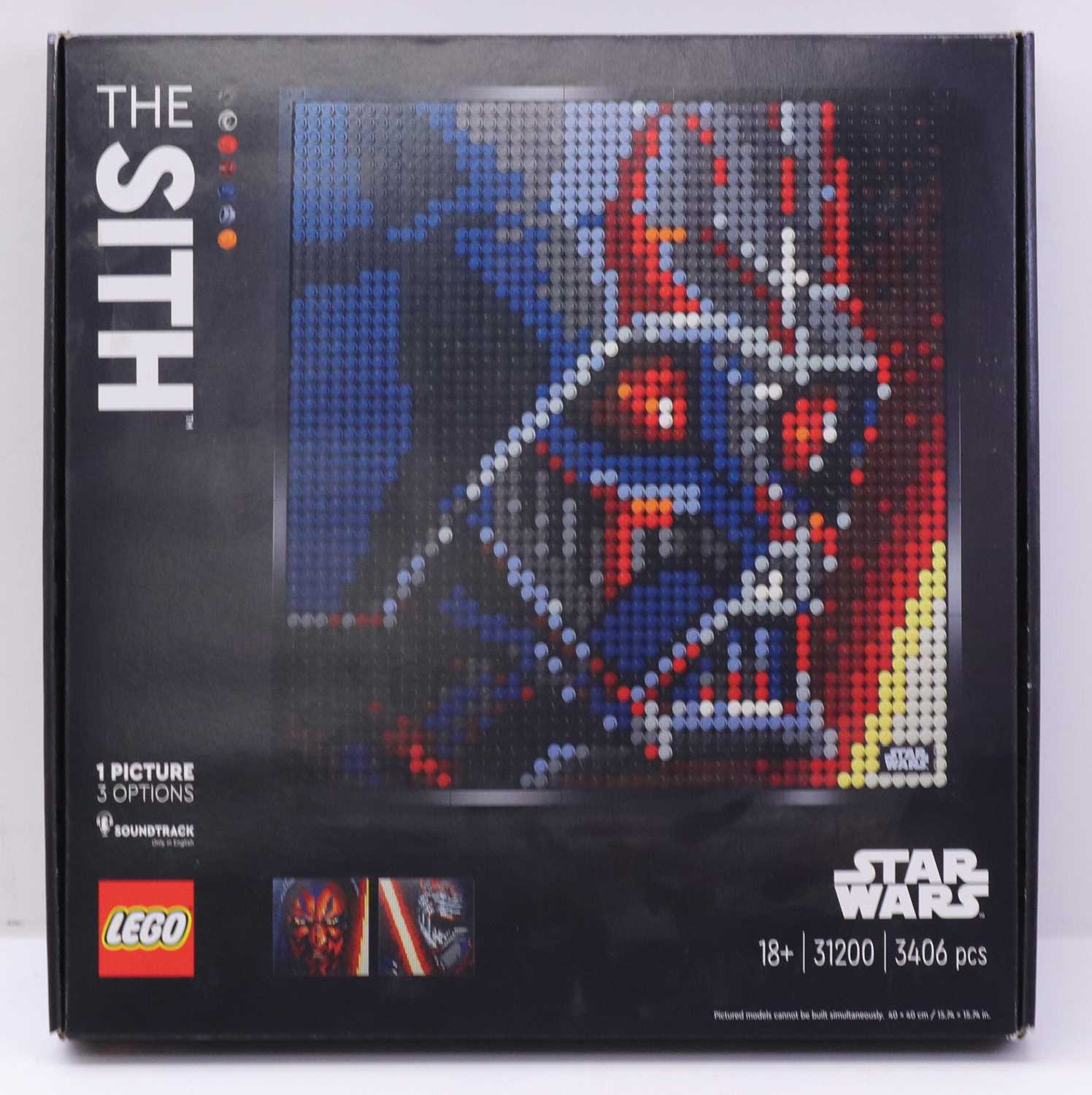 Lot 1626 - Lego Star Wars The Sith Art set No. 31200,...