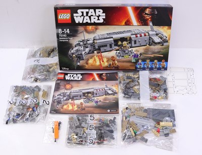 Lot 1627 - Lego Disney Star Wars group of 3 sets to...