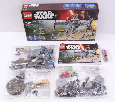 Lot 1627 - Lego Disney Star Wars group of 3 sets to...