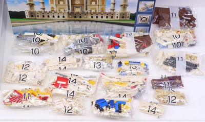 Lot 1633 - Lego Creator No. 10256 Taj Mahal, housed in a...