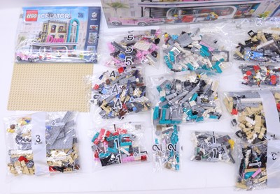 Lot 3 - Lego Creator No. 10260 Downtown Diner modular...