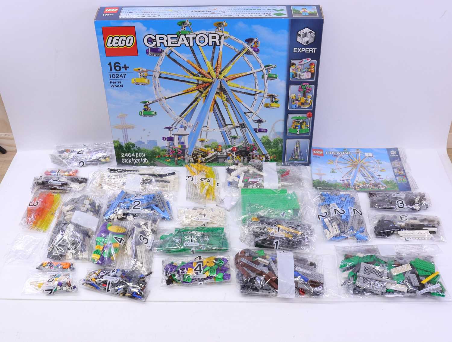Lot 4 - Lego Creator No. 10247 Ferris Wheel, battery...