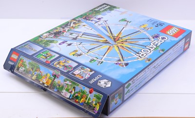 Lot 4 - Lego Creator No. 10247 Ferris Wheel, battery...