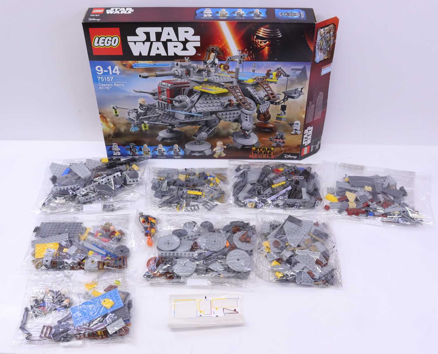 Lot 6 - Lego Star Wars No. 75157 Captain Rex's AT-TE,...