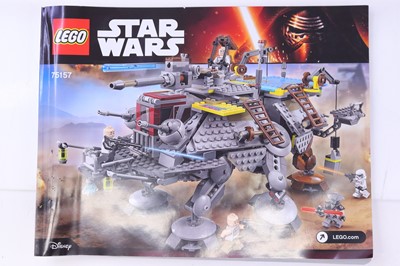 Lot 6 - Lego Star Wars No. 75157 Captain Rex's AT-TE,...