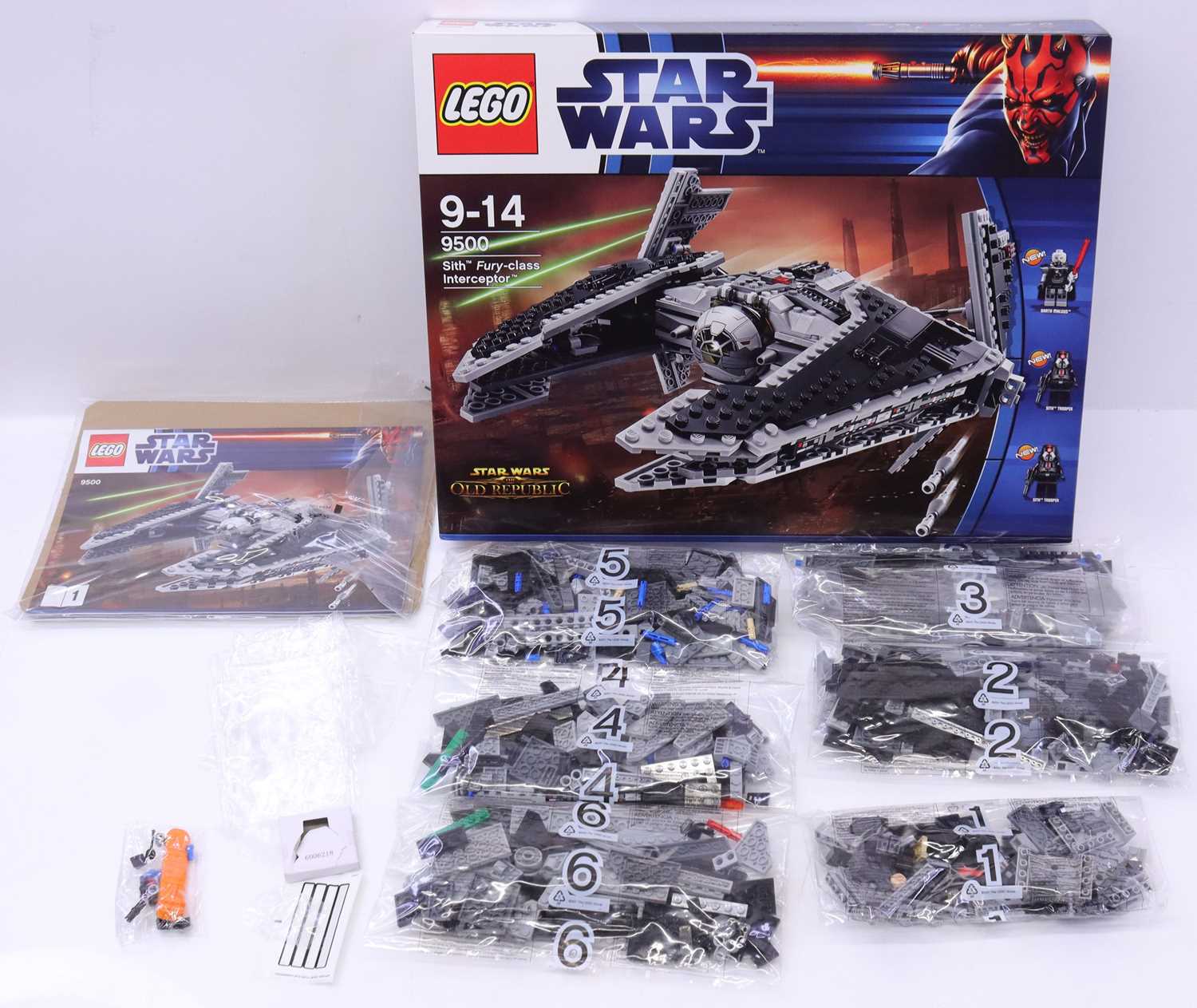 Lot 10 - Lego Star Wars The Old Republic No. 9500 Sith...