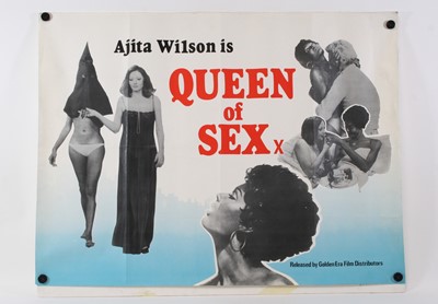 Lot 1051 - Daughter of Emmanuelle, 1975, UK quad poster,...
