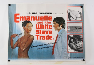 Lot 1051 - Daughter of Emmanuelle, 1975, UK quad poster,...