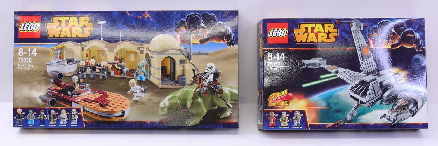 Lot 12 - Lego Disney Star Wars group of two sets, to...