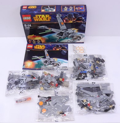 Lot 12 - Lego Disney Star Wars group of two sets, to...