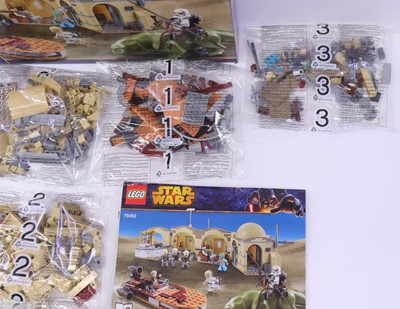Lot 12 - Lego Disney Star Wars group of two sets, to...