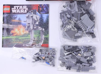 Lot 17 - Lego Disney Star Wars group of five sets, to...