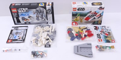 Lot 17 - Lego Disney Star Wars group of five sets, to...