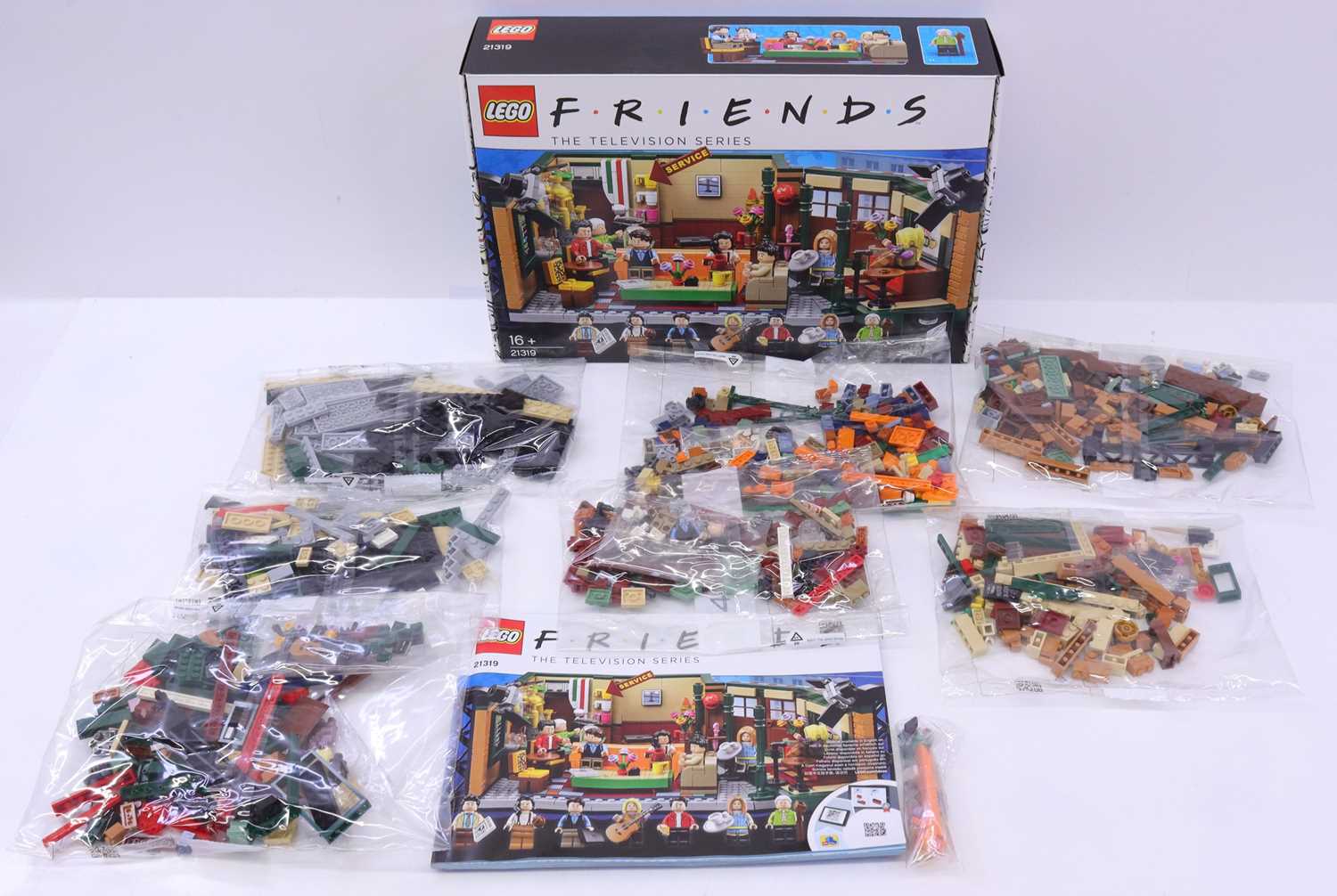 Lot 18 - Lego No. 21319 Friends The Television Series,...