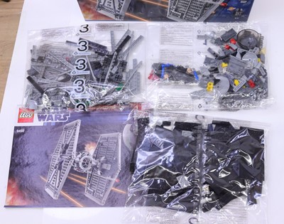 Lot 23 - Lego Disney Star Wars group of five sets to...