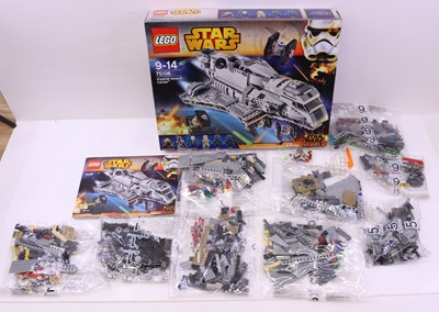 Lot 25 - Lego Disney Star Wars group of two sets to...