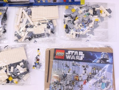 Lot 25 - Lego Disney Star Wars group of two sets to...