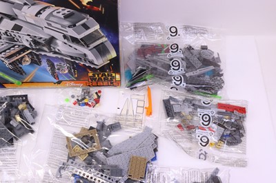 Lot 25 - Lego Disney Star Wars group of two sets to...