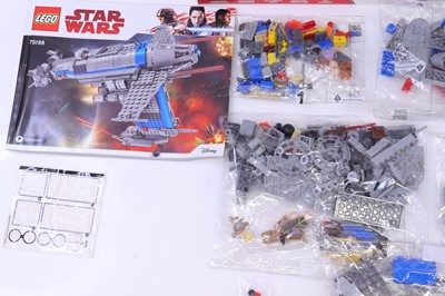 Lot 27 - Lego Disney Star Wars No. 75188 Resistance...