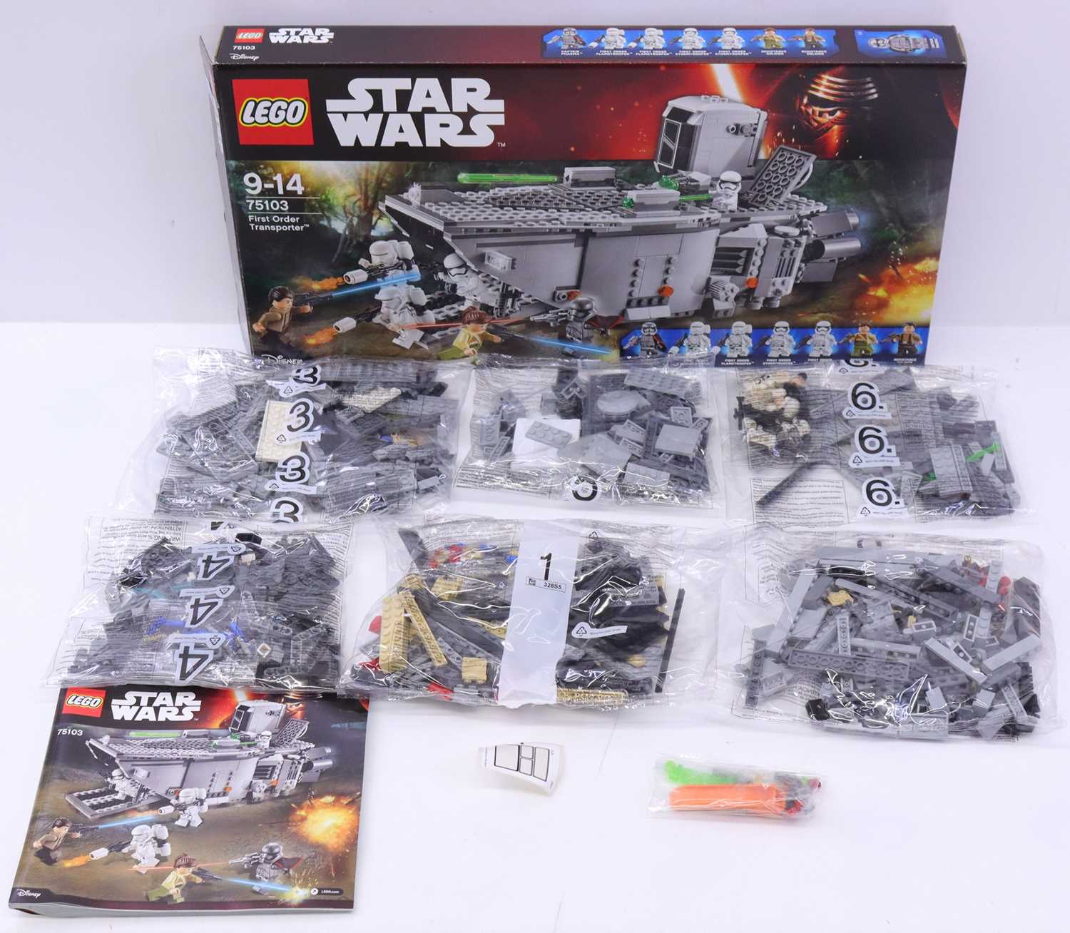 Lot 28 - Lego Disney Star Wars No. 75103 First Order...