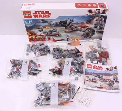 Lot 33 - Lego Disney Star Wars group of four sets to...