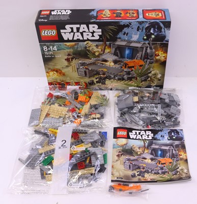 Lot 33 - Lego Disney Star Wars group of four sets to...