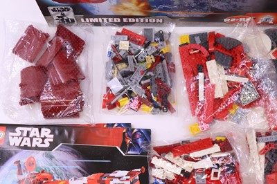 Lot 33 - Lego Disney Star Wars group of four sets to...
