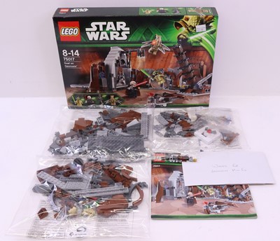 Lot 34 - Lego Disney Star Wars group of five sets to...