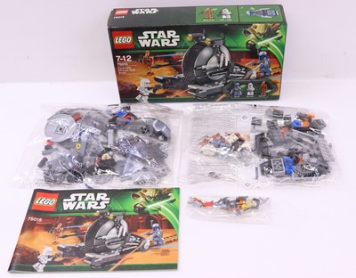 Lot 34 - Lego Disney Star Wars group of five sets to...