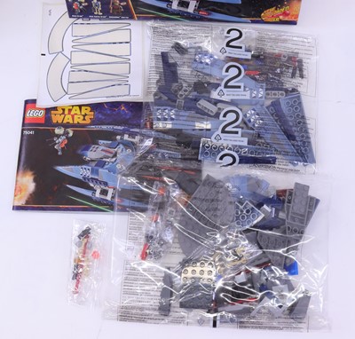 Lot 36 - Lego Disney Star Wars group of eight sets to...