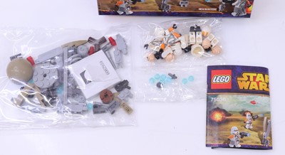 Lot 36 - Lego Disney Star Wars group of eight sets to...